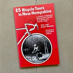 1988 25 Bicycle Tours in New Hampshire NH Cyclist Cycling White Mountains Summer